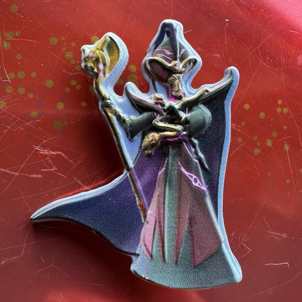 Disney Pin Mirrorverse Game Aladdin Villain Jafar LR LE 3D Effect